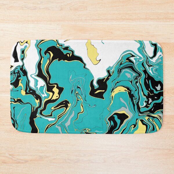 Item preview, Teal Yellow designed and sold by awsomepatterns.