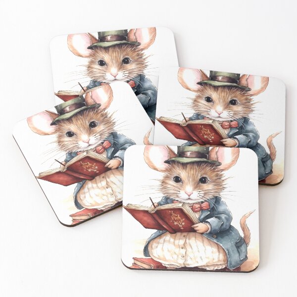 Item preview, Vintage Mouse Clipart, Retro Rodent Art, Old Fashioned Mouse, Antique Mouse, Vintage Style, Old School, Period Mouse, Retro Decor designed and sold by CoolorPainting.