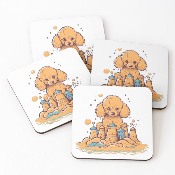 Item preview, Canine Castles - Poodle  designed and sold by HitsTheWaves.