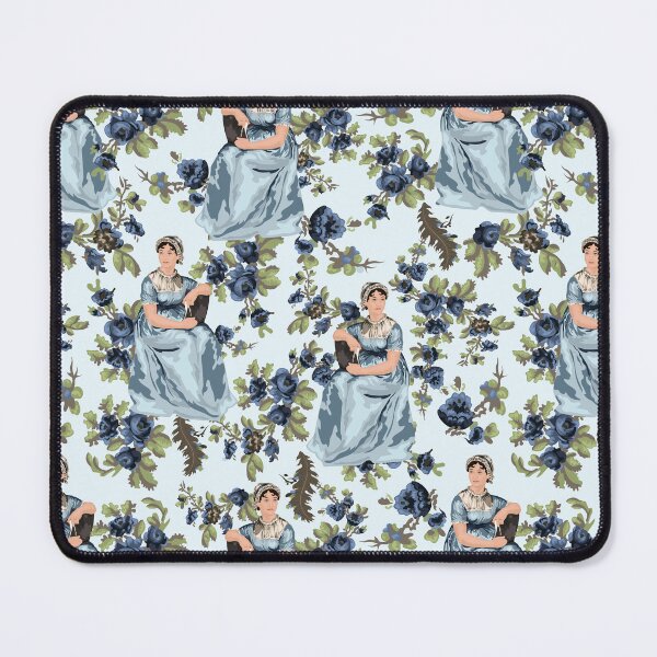 Item preview, Jane Austen Floral Print designed and sold by Annalisa-Jones.