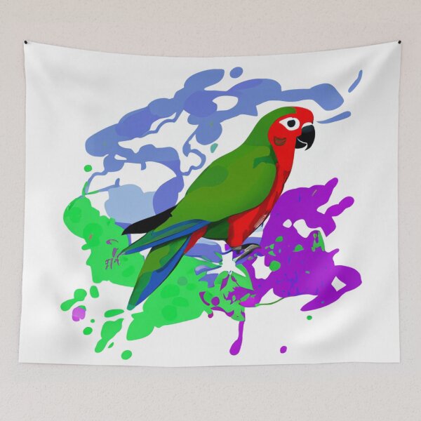 Item preview, Parrot - Painted designed and sold by SaturnSix.
