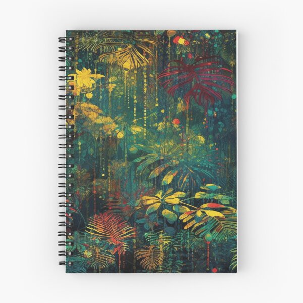 Item preview, Iridescent rain forest design designed and sold by Foxclothier.