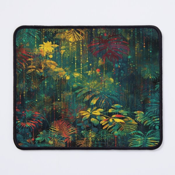 Item preview, Iridescent rain forest design designed and sold by Foxclothier.