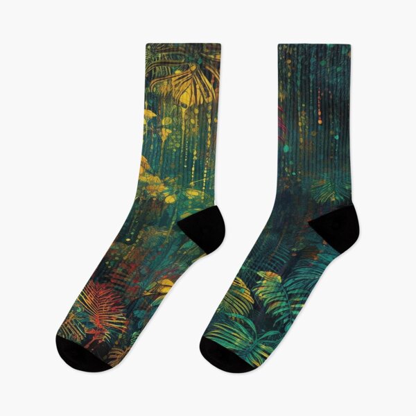 Item preview, Iridescent rain forest design designed and sold by Foxclothier.