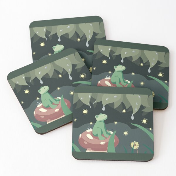 Item preview, Frog on a Mushroom designed and sold by ScarletWith1Tea.