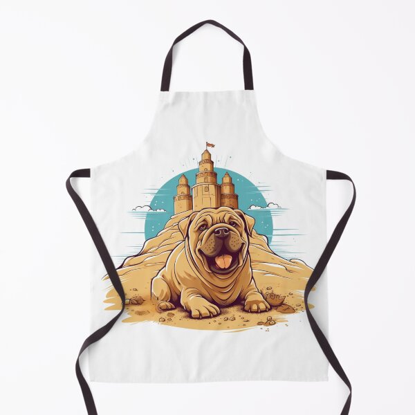 Item preview, Canine Castles - Shar Pei designed and sold by HitsTheWaves.