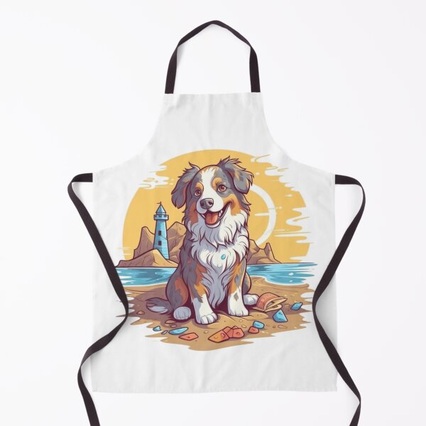 Item preview, Canine Castles - Australian Shepherd designed and sold by HitsTheWaves.