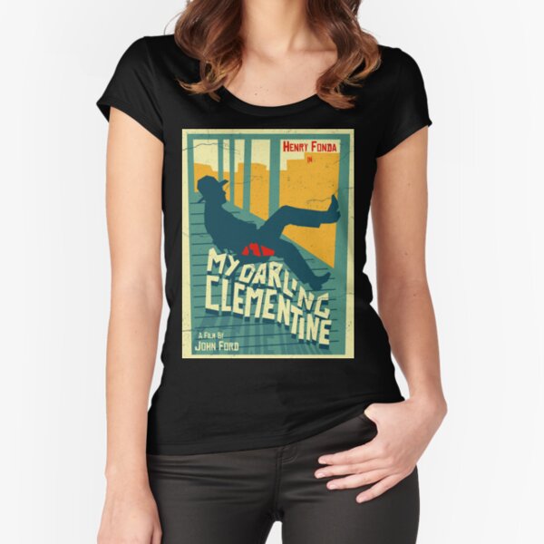 My Darling Clementine'', 1946, 3d movie poster T-Shirt by Movie World  Posters - Pixels