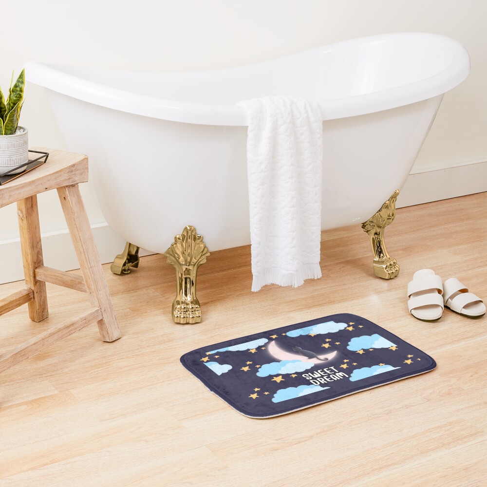 Item preview, Bath Mat designed and sold by RabbitandMoon.