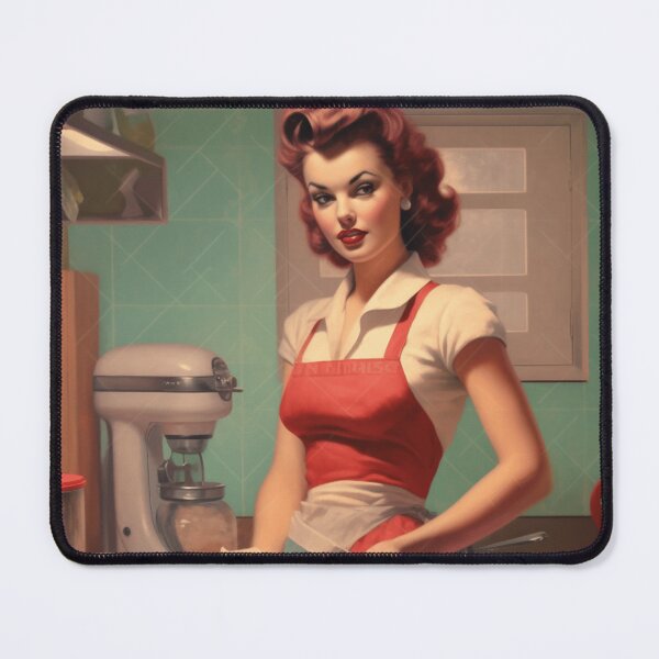 Item preview, A Pin Up Girl Cooking designed and sold by GoodOldVintage.