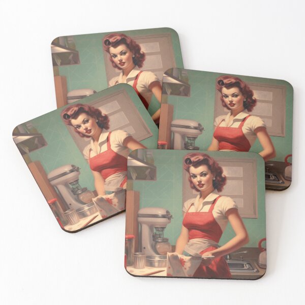 Item preview, A Pin Up Girl Cooking designed and sold by GoodOldVintage.