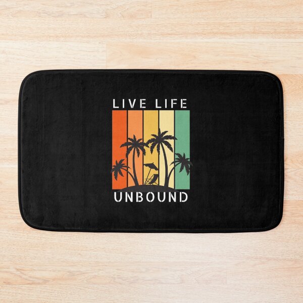 Item preview, Live Life Unbound Happy Paradise Relax designed and sold by hiunlimit.