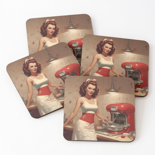 Item preview, A Pin Up Girl Baking designed and sold by GoodOldVintage.