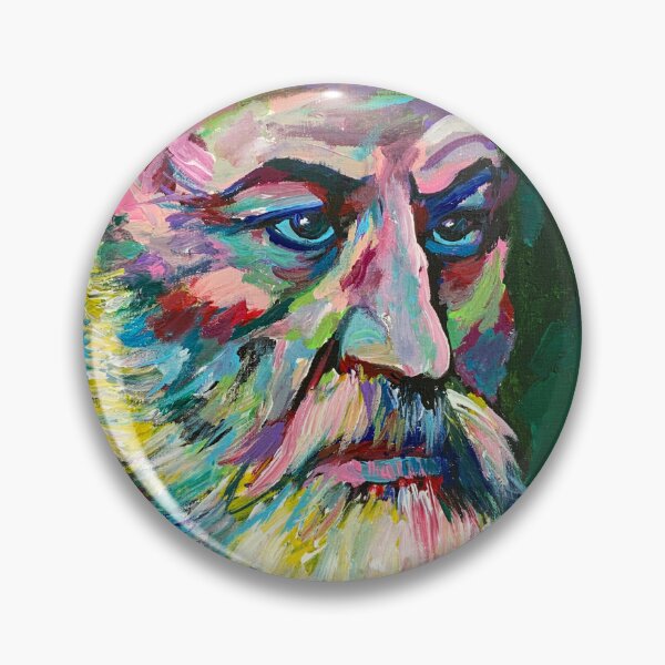 Item preview, SIGMUND FREUD acrylic portrait .3 designed and sold by lautir.