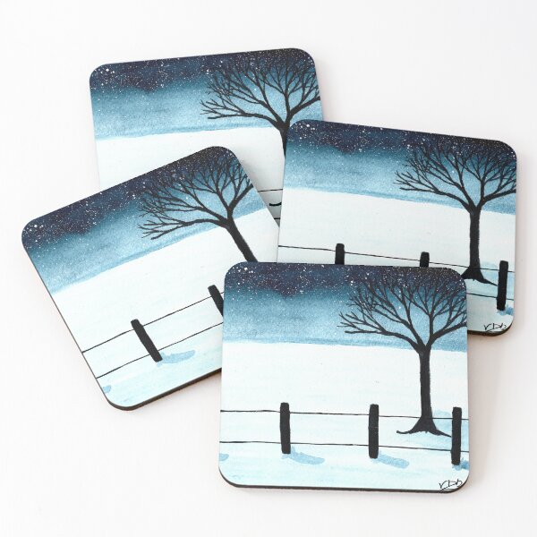 Item preview, Solitude - A Winter's Night designed and sold by storiedthreads.
