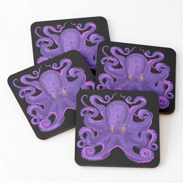 Item preview,  Purple Octopus designed and sold by cooldesigns2022.