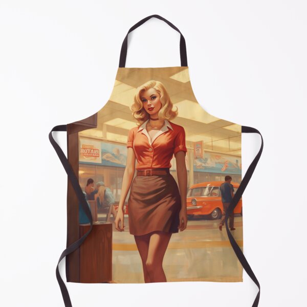 Item preview, A Pin Up Girl Walking at the Mall designed and sold by GoodOldVintage.