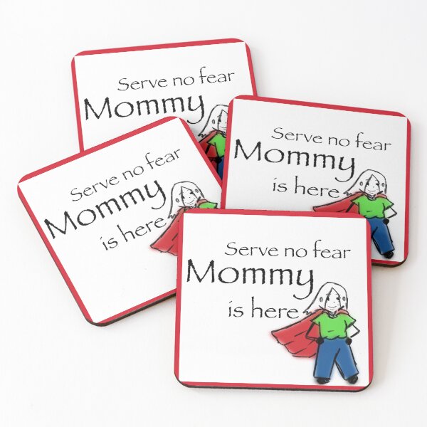 Item preview, NO FEAR, MOMMY IS HERE designed and sold by KayAndAsDesigns.