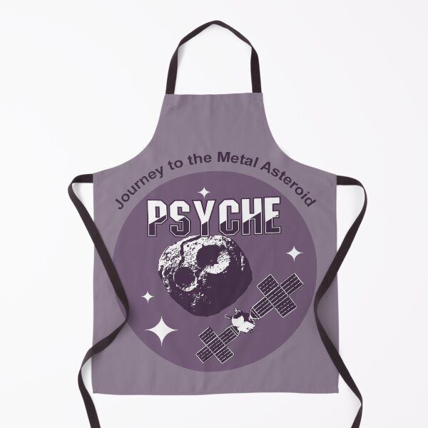 Item preview, Psyche mission to a metal asteroid logo (purple) designed and sold by SolidEarthArt.