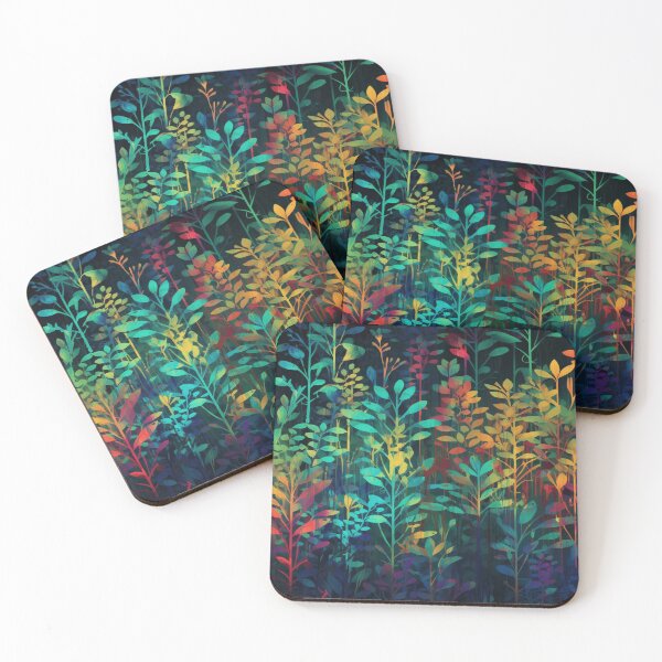 Item preview, Colorful elegant forest design designed and sold by Foxclothier.