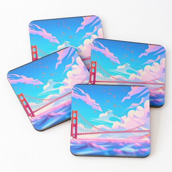 Item preview, Artistic Fusion: The Golden Gate Bridge in Niji Digital Style designed and sold by safine7374.