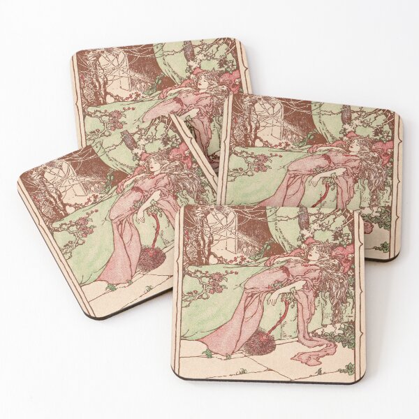 Item preview, The Sleeping Princess (1909) - Margaret Ely Webb designed and sold by SALON DES ARTS.