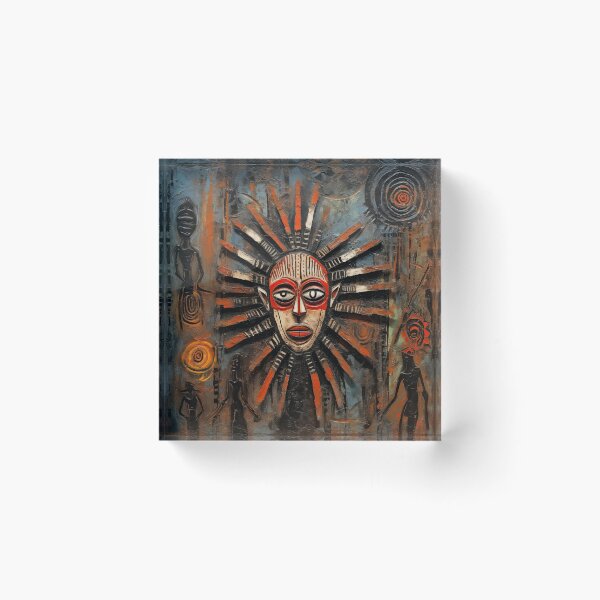 Item preview, Soulful Encounters: Australian Tribal Inspired Art designed and sold by Art-Syndicate.