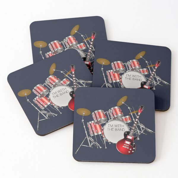 Item preview, Cooldesigns2022 With the Band Drum Set Red designed and sold by cooldesigns2022.
