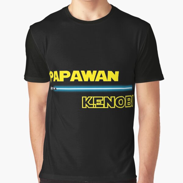Vista previa del artículo con la obra «Papa wan Kenobi Día del Padre», diseñado y vendido por Adeline COURTOIS.