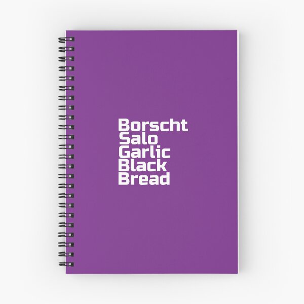 Item preview, Borscht Salo Garlic & Black Bread - Funny Ukrainian Food 		 designed and sold by cnruzddzim21.