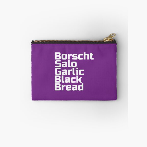 Item preview, Borscht Salo Garlic & Black Bread - Funny Ukrainian Food 		 designed and sold by cnruzddzim21.
