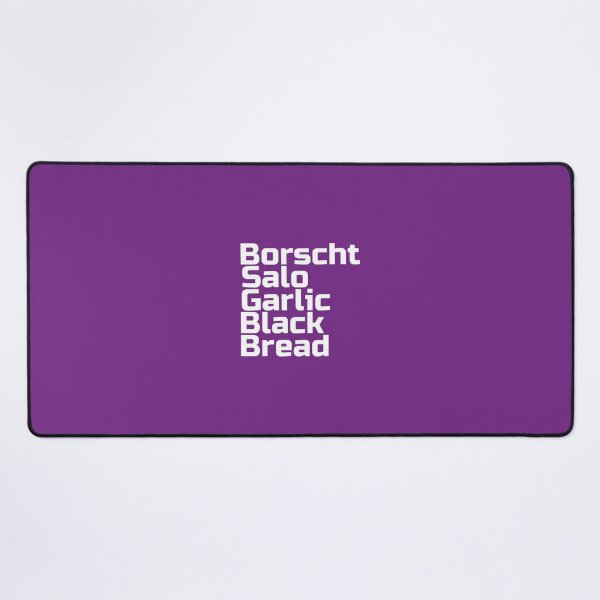 Item preview, Borscht Salo Garlic & Black Bread - Funny Ukrainian Food 		 designed and sold by cnruzddzim21.
