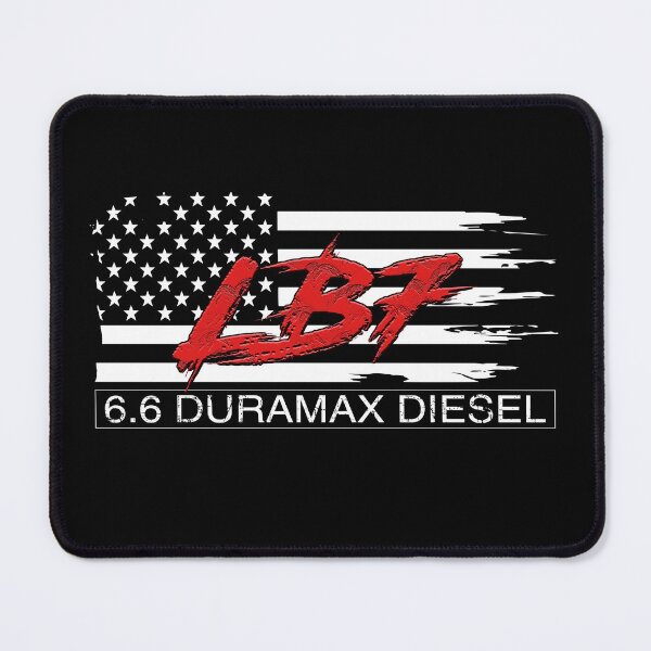 Item preview, LB7 Duramax Diesel American Flag designed and sold by BurninDiesel.