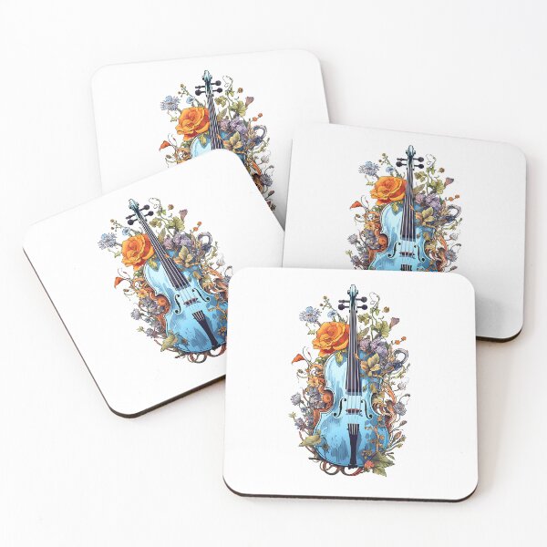 Item preview, Violin and Flowers designed and sold by Artimpressionz.