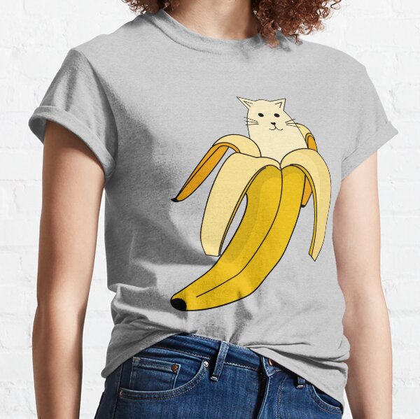 Banana Cat Funny Meme Gift Tee' Women's T-Shirt