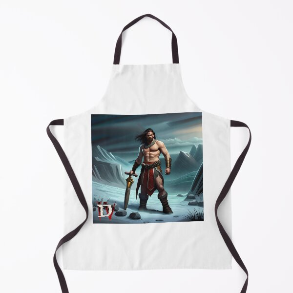 Item preview, D4 Barbarian Artwork Pacific Islander designed and sold by ecdato.