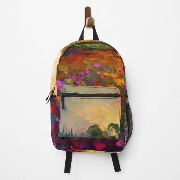 Item preview, Beautiful summer Floral Fields - Impressionistic landscape 6 designed and sold by Red Witch Art.