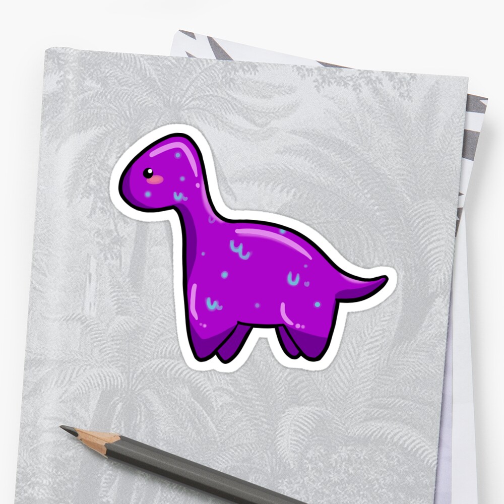 cute dino pink