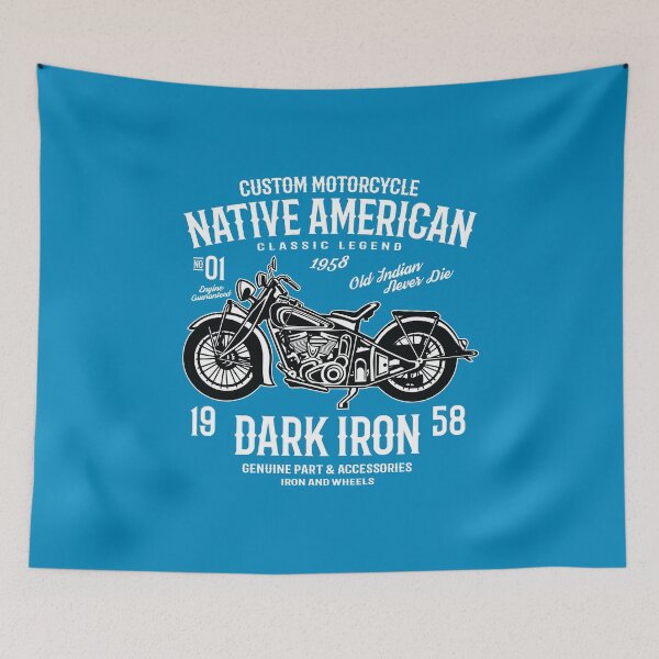 Item preview, Custom Motorcycle Native American - Dark Iron 1958 designed and sold by flipper42.
