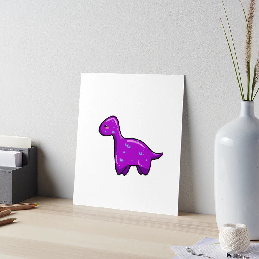 Pink Dino Dinosaur women cute kawaii Art Board Print for Sale by theglaze  | Redbubble