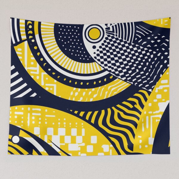 Item preview, Colorful abstract background pettern Color decorative element Geometric pop art designed and sold by PinkPinkArts.