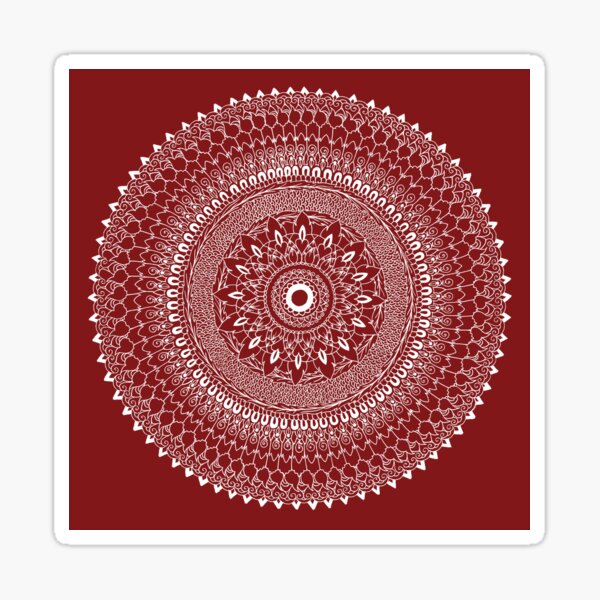 Thai Fusion Mandala - By SimmyGhatt Sticker