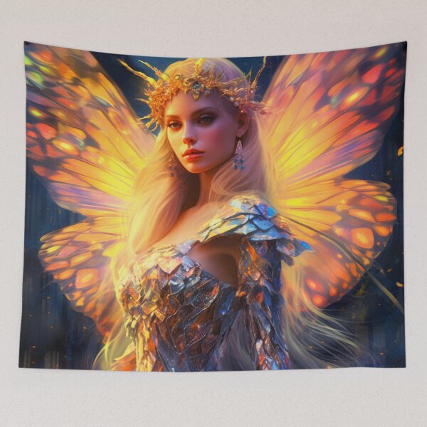 Item preview, Fiery Fairy 3 designed and sold by Red Witch Art.