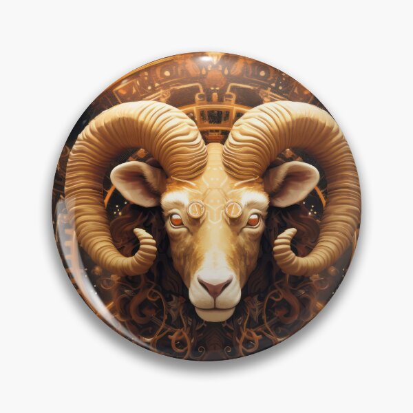 Item preview, Aries the Ram Zodiac Astrology Art designed and sold by Lori Brown.