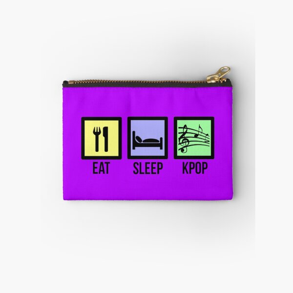 Item preview, EAT SLEEP KPOP - PURPLE designed and sold by Kpop Seoul Shop.