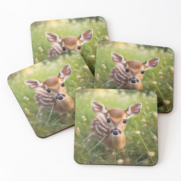 Item preview, Cute Baby Deer - Cute Baby Animals  designed and sold by baby-animal-art.