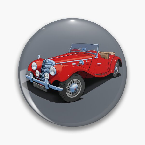 Item preview, 1954 MG TF in mg red designed and sold by candc-retro.