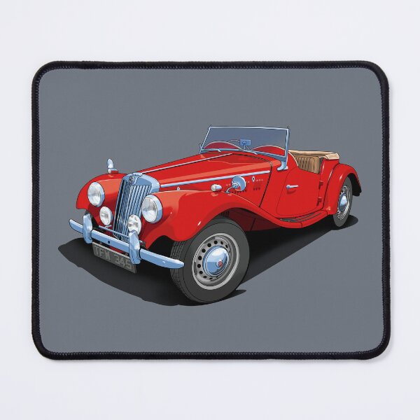 Item preview, 1954 MG TF in mg red designed and sold by candc-retro.