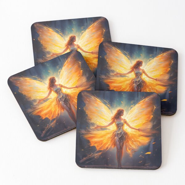 Item preview, Fiery Fairy 4 designed and sold by Red Witch Art.