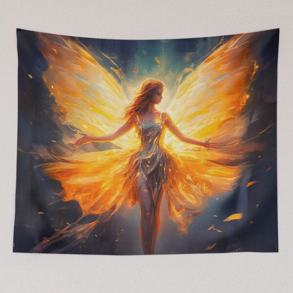 Item preview, Fiery Fairy 4 designed and sold by Red Witch Art.